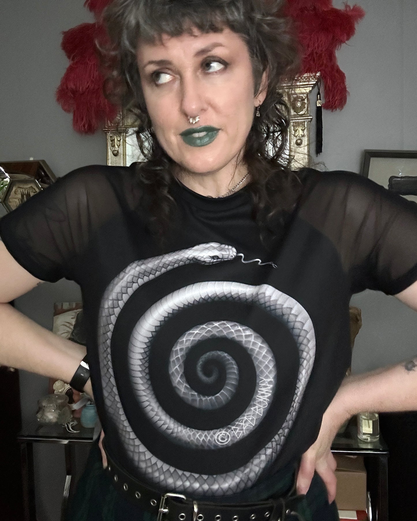 Spiral Snake Tee