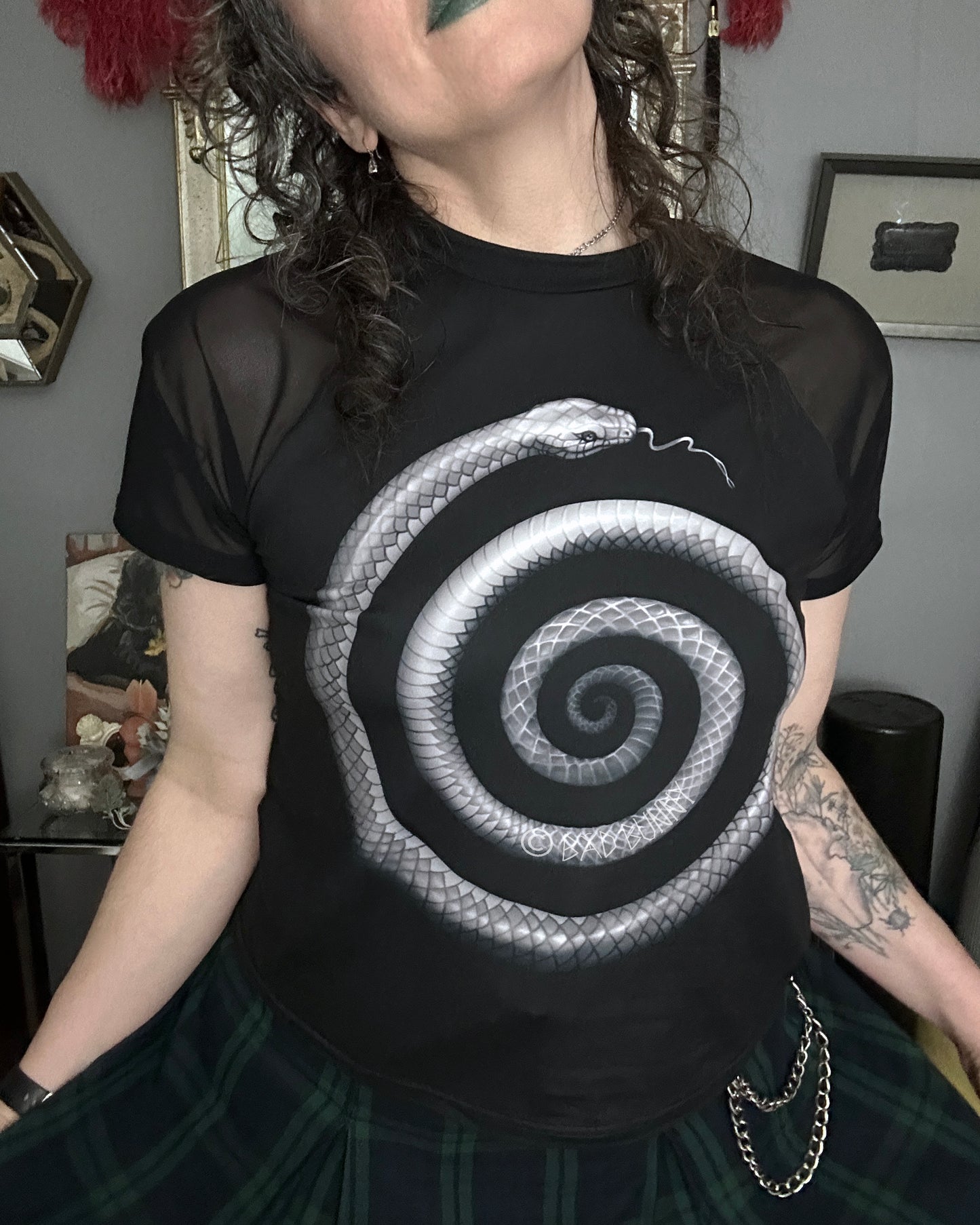 Spiral Snake Tee