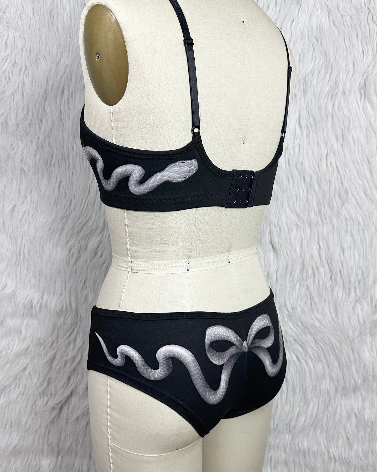 Snakeskin Bow Bralette