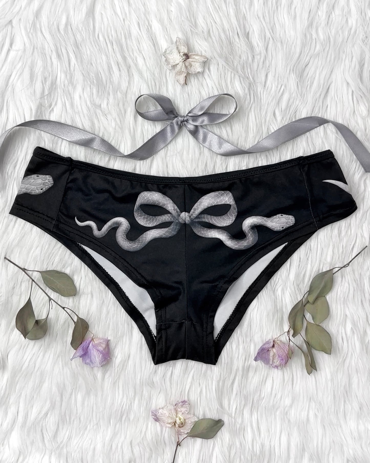 PREORDER Snakeskin Cheeky Boyshorts
