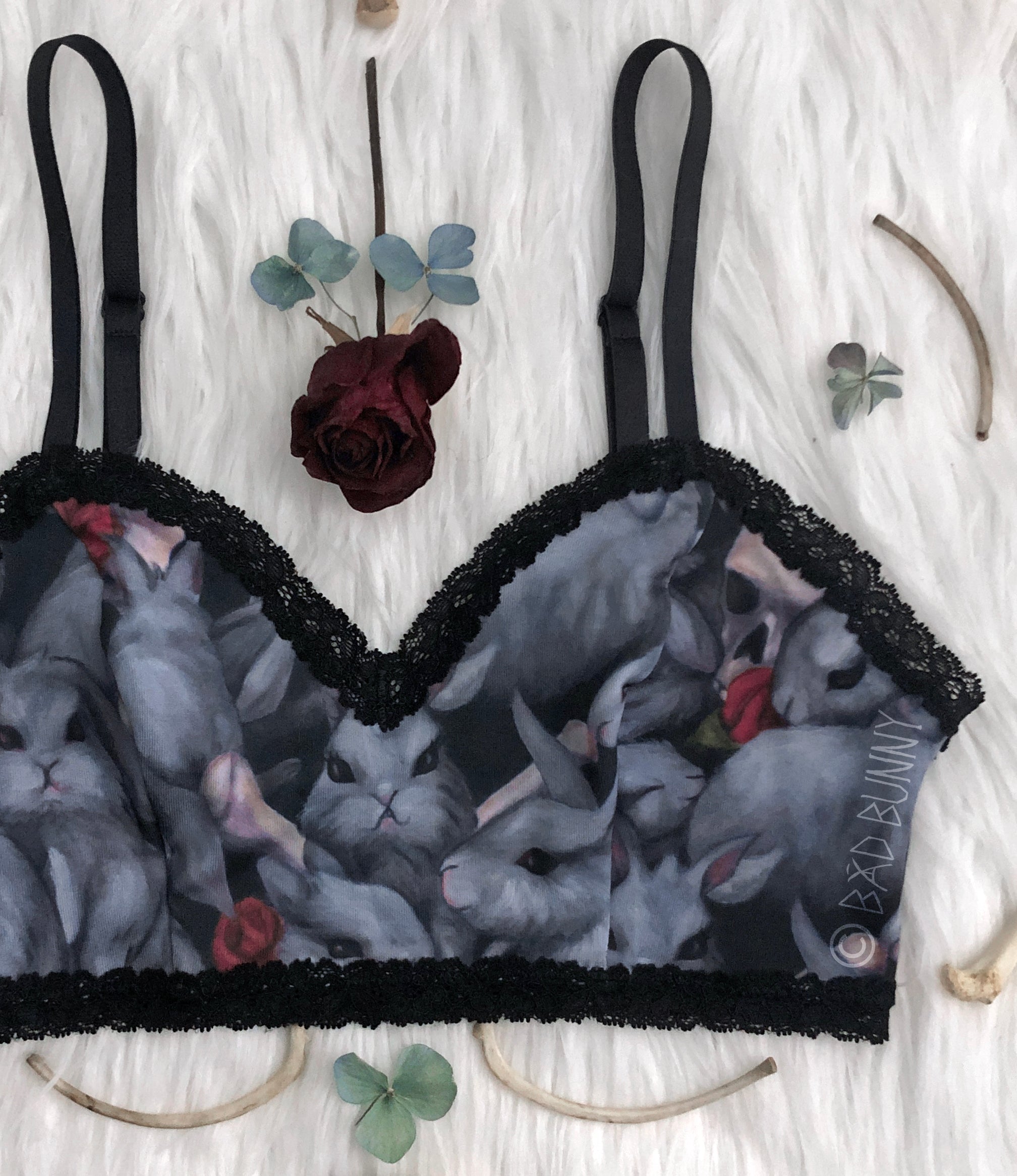 Bralette - Danger Bunny - MTO