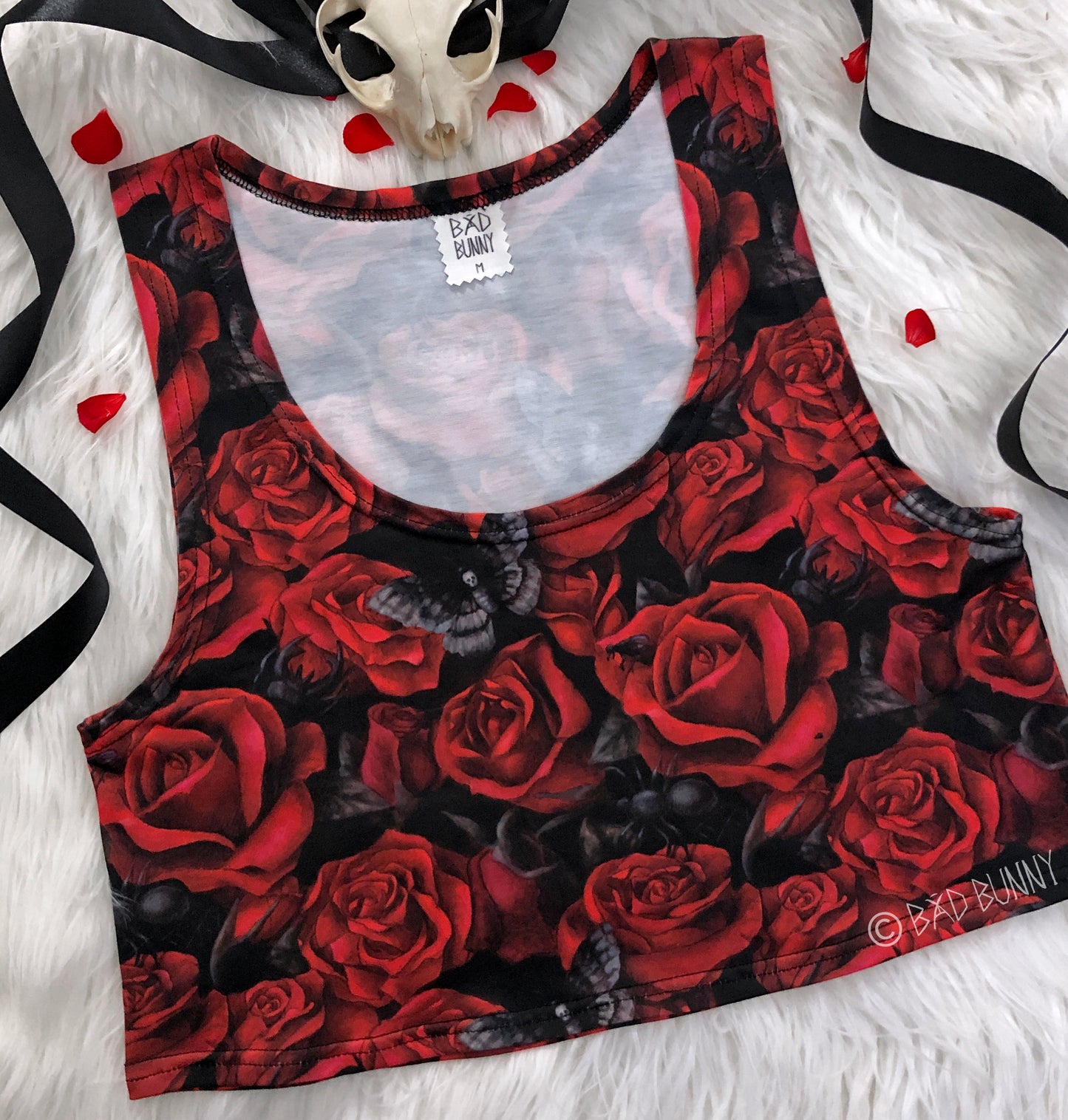 Crop Top - Bugs & Roses - MTO