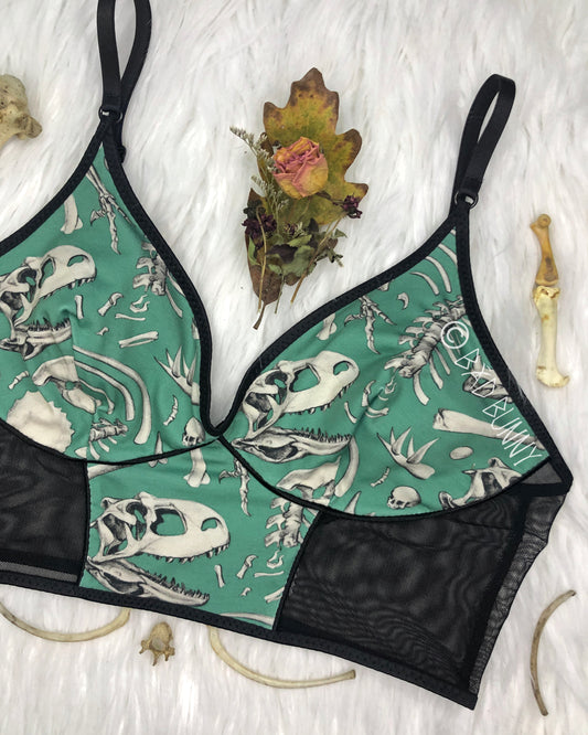 Bra - Sage Dino Bones - MTO