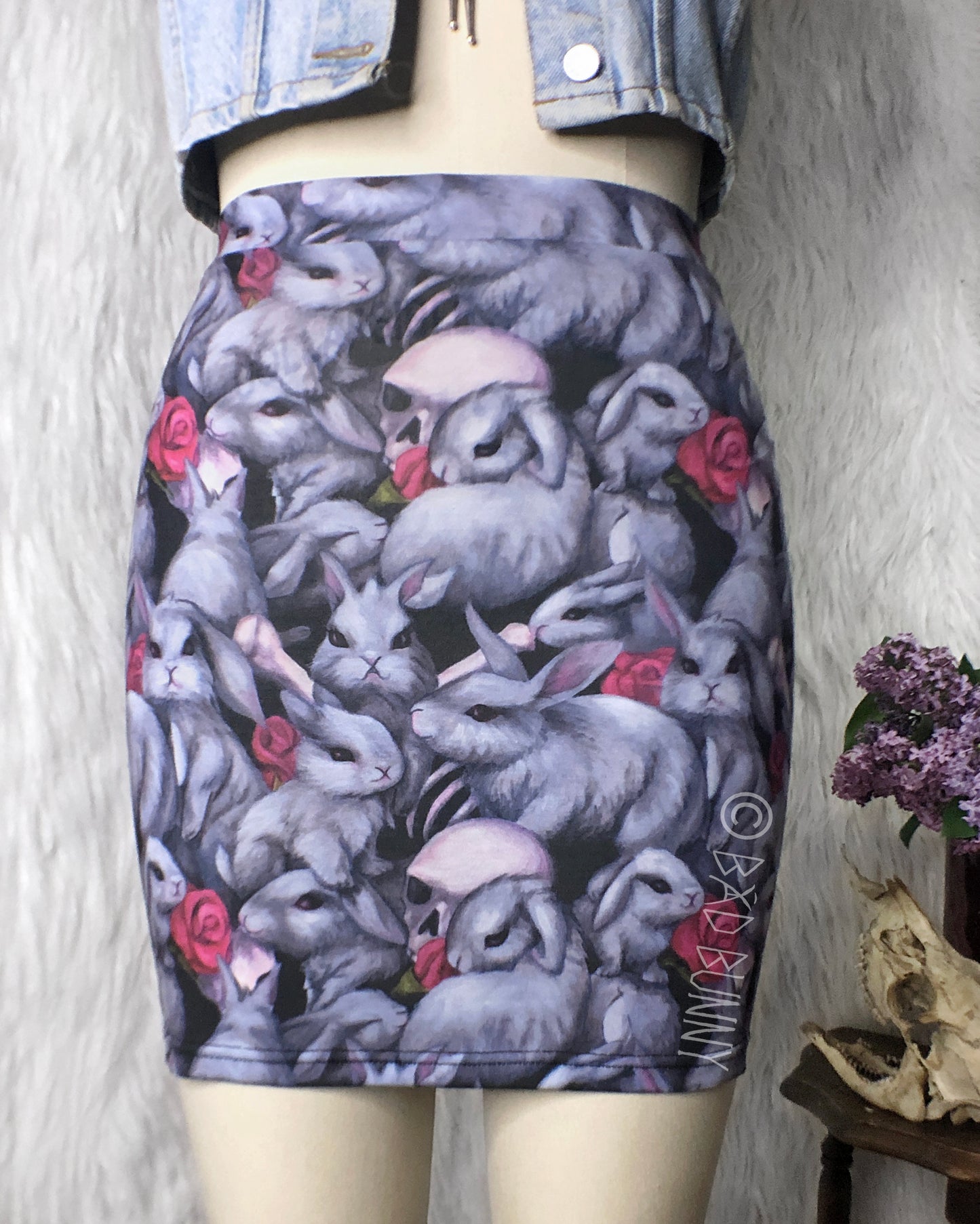 Miniskirt - Danger Bunnies - MTO