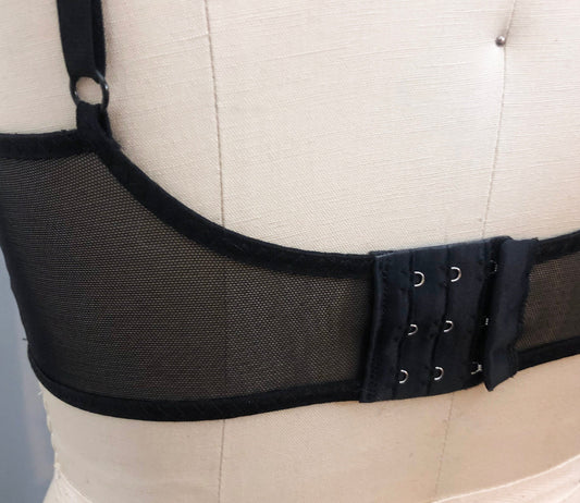 Bra - Black Dino Bones - Ready to Ship