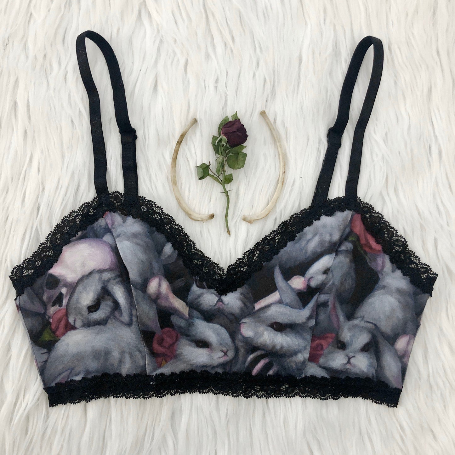 Bralette - Danger Bunny - MTO