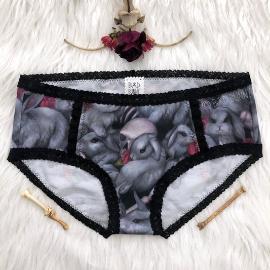 Boyshort Undies - Danger Bunny - MTO