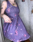BB Doll Dress - Lavender Webs - MTO