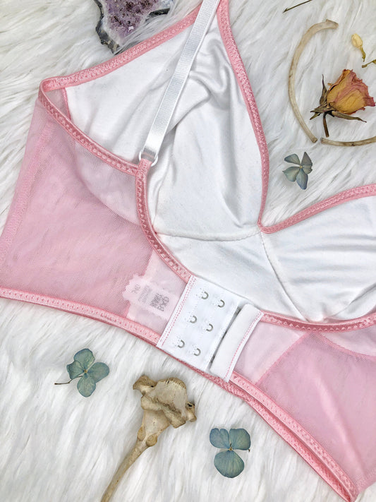 Bra - Lavender Webs - MTO