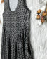 BB Doll Dress - Grey Leopard Kitty - MTO